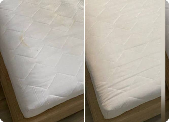 Pranie brudnego materaca